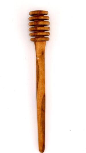Olive Wood honey Dipper 6" - Canadian Made